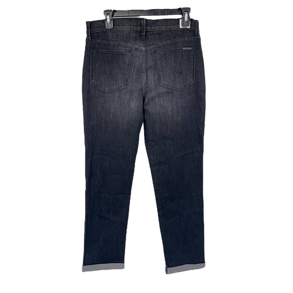Hudson Jean Natalie Mid Rise Slim Boyfriend gray size 27 - Picture 5 of 5
